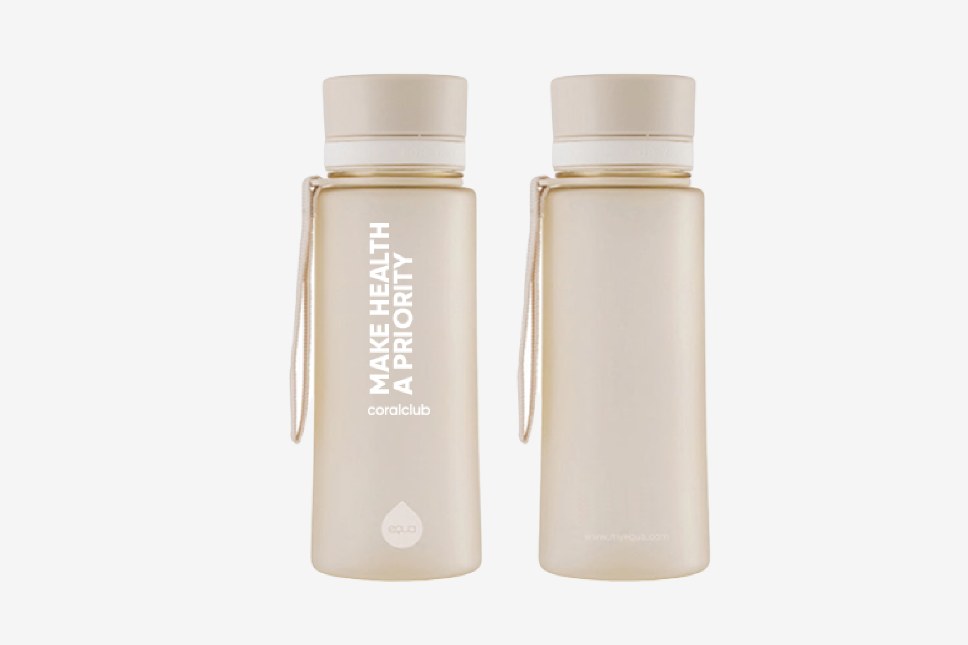 בקבוק פלסטיק EQUA SAND ״בריאות בעדיפות גבוהה״, 600 מ״ל